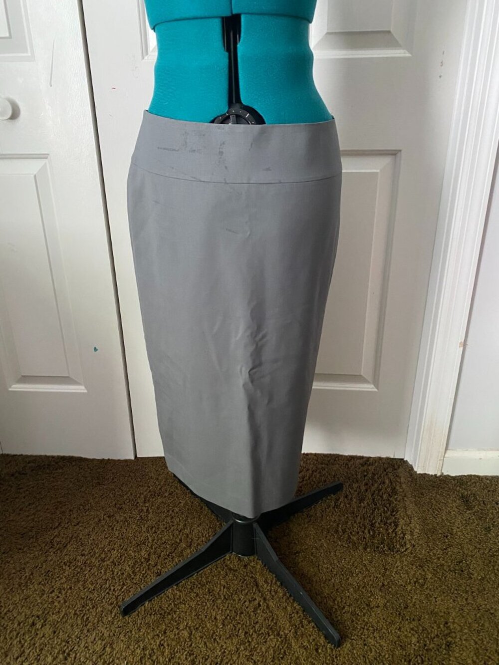 Lafayette 148 New York Wool Blend A-Line Skirt
